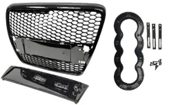 grill-atrapa-audi-a6-c6-rs-look-black-polysk