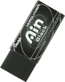 czarna-gumka-do-scierania-miekka-hi-polymer-pentel