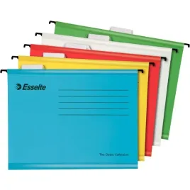 teczki-zawieszane-a4-esselte-classic-mix-10sztuk