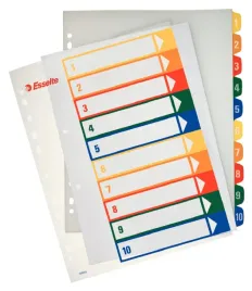 przekladki-plastikowe-do-segregatora-1-10-a4-do-zadruku-esselte
