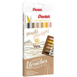 pisaki-pedzelkowe-do-kaligrafii-brush-sign-pen-zestaw-6-sztuk-pentel