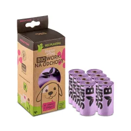 starchbag-kompostowalne-bioworki-na-odchody-8-rolek-x-15szt-kol-liliowy