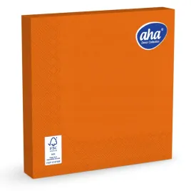 serwetki-ozdobne-aha-20-sztuk-33x33-pomaranczowe-aha
