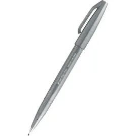 pisak-brush-sign-pen-szary-ses15c-n-pentel