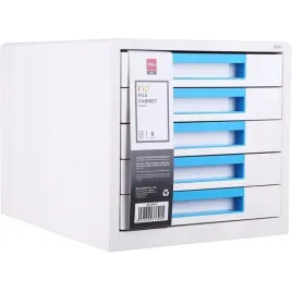 pojemnik-z-5-szufladami-rio-bialo-niebieski-z01033-deli