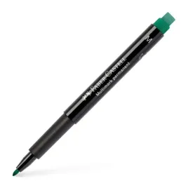 foliopis-marker-permanentny-z-gumka-m-1mm-zielony-faber-castell