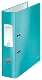 segregator-na-dokumenty-a4-80mm-turkusowy-leitz-wow-10050051