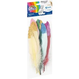 piorka-kolorowe-z-brokatem-10-15cm-10-gr-fe012-f