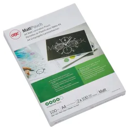 folia-do-laminacji-gbc-matt-a4-2x100mic-matowa