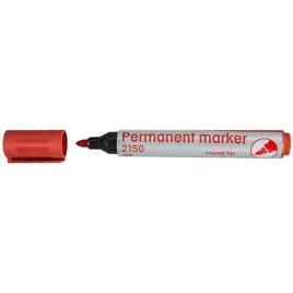 marker-permanentny-2150-czerwony-okragla-koncowka