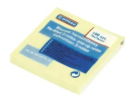 bloczek-karteczki-samoprzylepne-75x75mm-zolty-100szt-donau