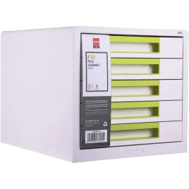 pojemnik-z-5-szufladami-rio-bialo-zielony-z01053-deli