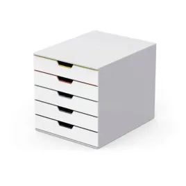 pojemnik-z-5-kolorowymi-szufladami-varicolor-mix-durable