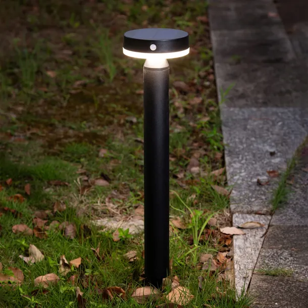Lampa solarna GWINEA LED stojąca z czujnikiem PIR 50cm 4000K USB-C IP44
