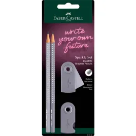 olowek-sparkle-sleeve-szary-szary-temperowka-gumka-blister-faber-castell