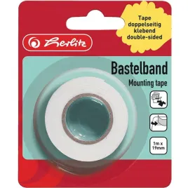 tasma-klejaca-dwustronna-piankowa-1m-x-19mm-biala-blister-300000645-herlitz
