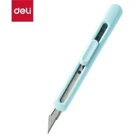 nozyk-biurowy-longreen-ostrze-lamane-9mm-niebieski-em411-bl-deli