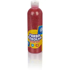 farba-plakatowa-szkolna-250ml-brokatowa-czerwona-301217043-astra