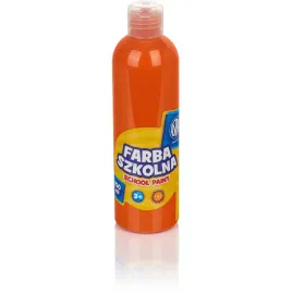 farba-plakatowa-szkolna-250-ml-pomaranczowa-301217023-astra