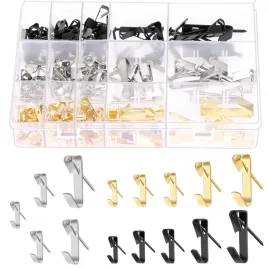 haki-metalowe-do-zawieszania-120-sztuk-5-rozmiarow-do-100-lb-z-gwozdziami