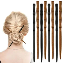 spinki-drewniane-do-wlosow-bambusowe-175cm-retro-czarne-khaki-zestaw-8szt