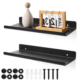 polki-scienne-czarne-30x12-cm-ze-wspornikami-chowanymi-stal-weglowa-2-szt
