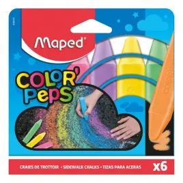 kreda-chodnikowa-do-tablicy-niepylaca-color-peps-6-kolorow-maped