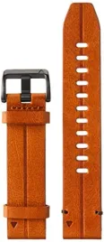 pasek-skorzany-garmin-quick-fit-fenix-5-6-orzechowy-22-mm