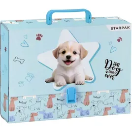 teczka-z-raczka-a4-50mm-cuties-doggy-559322-starpak
