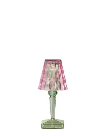 lampa-stolowa-kartell-battery-rozowa-mietowa-wysokosc-30-cm