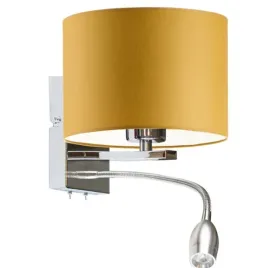 kinkiet-lampa-na-sciane-scienna-led-e27-musztardowy-abazur-nowoczesny-modny