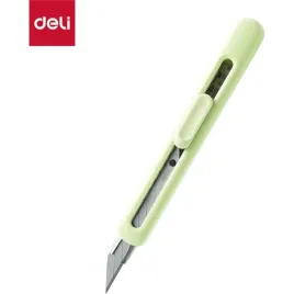 nozyk-biurowy-longreen-ostrze-lamane-9mm-zielony-em411-gr-deli