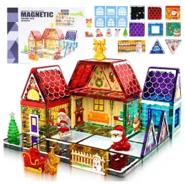 klocki-magnetyczne-55-el-domki-3d-swiateczne-mikolaj-renifer-choinka-3