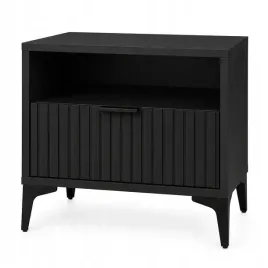 szafka-nocna-czarna-czarne-nogi-ryflowana-z-szuflada-42cm-nowoczesna