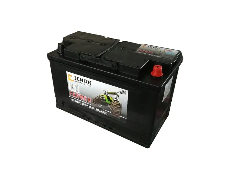 AKUMULATOR DO MASZYN ROLNICZYCH JENOX FARMER 12V 120AH 900A