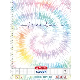 kolozeszyt-a4-80k-kratka-freedom-new-batik-400173296-herlitz