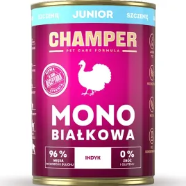 karma-mokra-dla-psa-szczeniat-monobialkowa-champer-puppy-indyk-400g