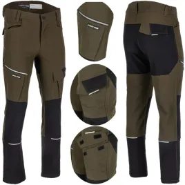 spodnie-4way-stretch-oliwkowo-czarne-lahti-pro-l40566-ultralekkie-rozmia-xl