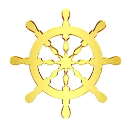topper-na-front-tortu-kolo-sterowe-zlota-dekoracja-dla-zeglarza-marynarza