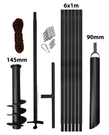 wiertnica-reczna-do-studni-145mm-7m-szlamowka-90mm