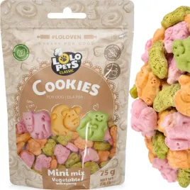 ciastka-dla-psa-zwierzatka-warzywne-mini-mix-smaczki-lolo-pets-75g