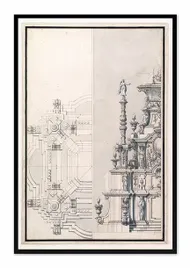 obraz-na-plotnie-plan-rysunek-techniczny-63x93cm