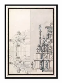 obraz-na-plotnie-plan-rysunek-techniczny-53x73cm