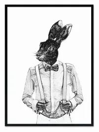 obraz-na-plotnie-krolik-w-garniturze-53x73cm