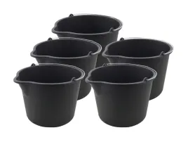 5x-wiadro-budowlane-plastikowe-12l-z-lejkiem-i-uchwytem-bucket-bb12-f