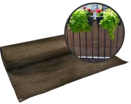 oslona-balkonowa-na-balkon-mata-technorattan-brazowa-na-wymiar-1mb-830g-m2