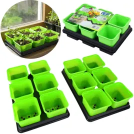 doniczki-do-wysiewu-nasion-8x8x8-cm-2x6szt-dwie-tace-zielone-produkcyjne