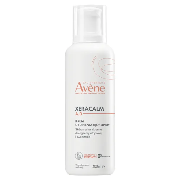 AVENE XeraCalm A.D 400 ml Krem Od 1 Dnia Życia Skóra Sucha AZS Czysty Skład