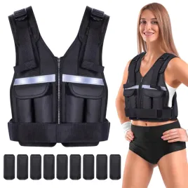 kamizelka-sportneer-regulowana-czarny-1kg-do-8kg-trening-silowy-9-w-1