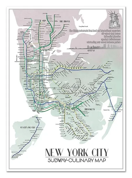 obraz-na-plotnie-mapa-new-york-50x70cm